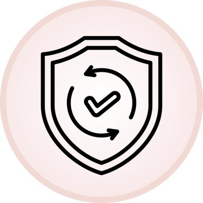 Prevents snags & stretching icon