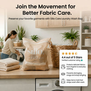 Join the Movement, Sillo Care lingerie wash bag for delicates with 4.4 star rating protecting bras, socks and garments wash after wash. 