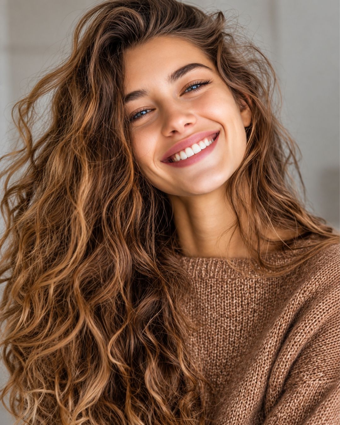 Silk pillowcase for hair: Sillo customer Hannah from Toronto, with long wavy, frizz prone hair, shares that her curls look intact and soft when she wakes up on her Sillo 22 Momme Grade 6A mulberry silk pillowcase, a low friction surface made for hair prone to frizz, tangles and breakage.
